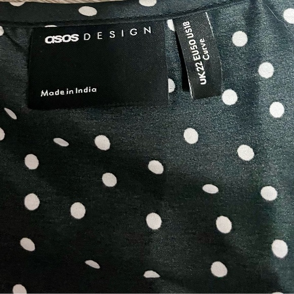 ASOS Curve Floral Dress Size 18 - Picture 4 of 5